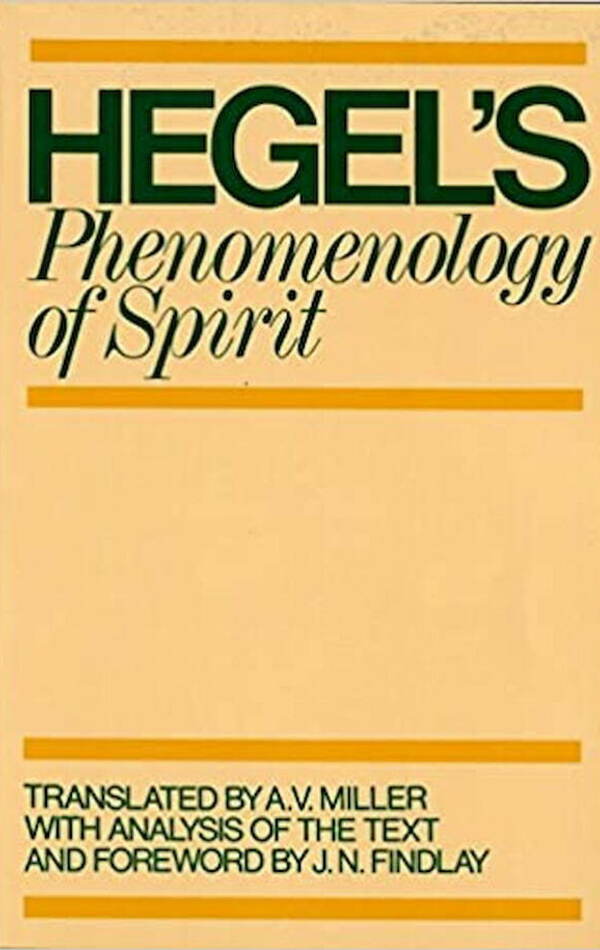 Hegel Phenomenology Of Spirit
